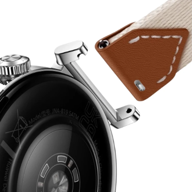 النايلون حزام لهواوي ساعة GT5 برو 42 مللي متر الرياضة حزام الساعات لهواوي ساعة GT5 GT4 41 مللي متر 18 مللي متر كوريا سوار امرأة رجل حزام