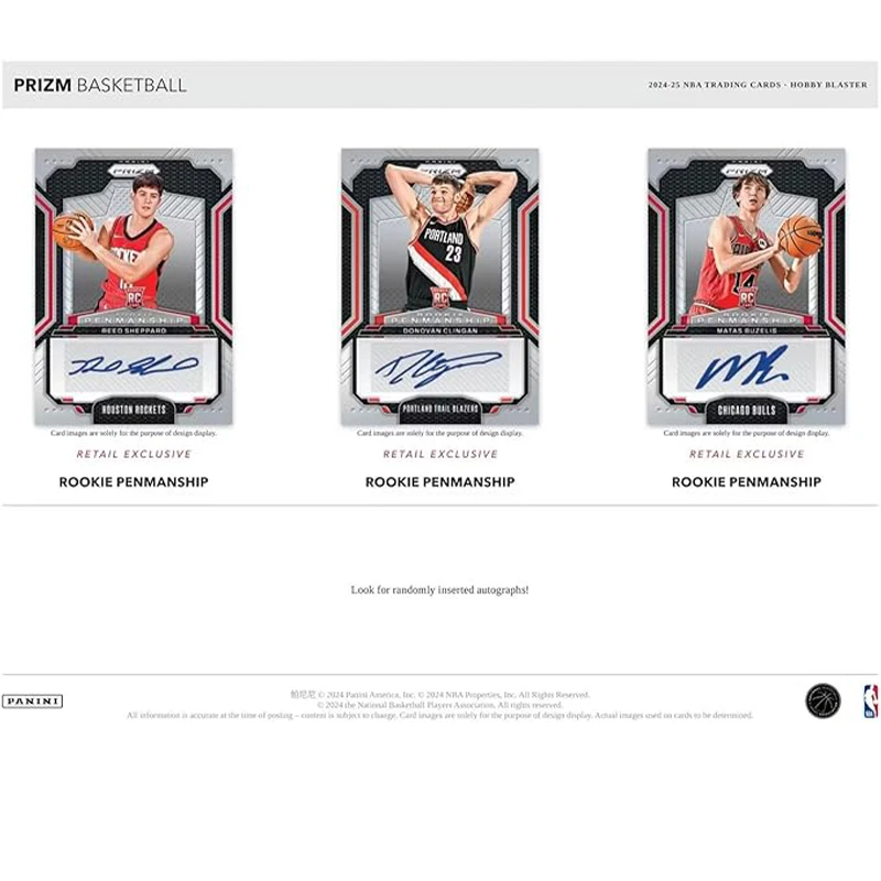 2024-25 NBA プリズム バスケットボール トレーディングカード 6パック ホビー メガボックス 10個入り グリーンアイス プリズム ボックス コレクションカード