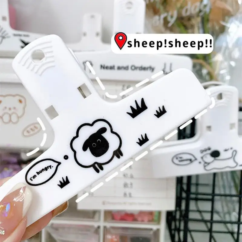 Sealing Clamp Not Easy To Fade Comfortable To Touch Clip Anti Slip No Fading Storage Folder Folder Bill Folder Secure Durable