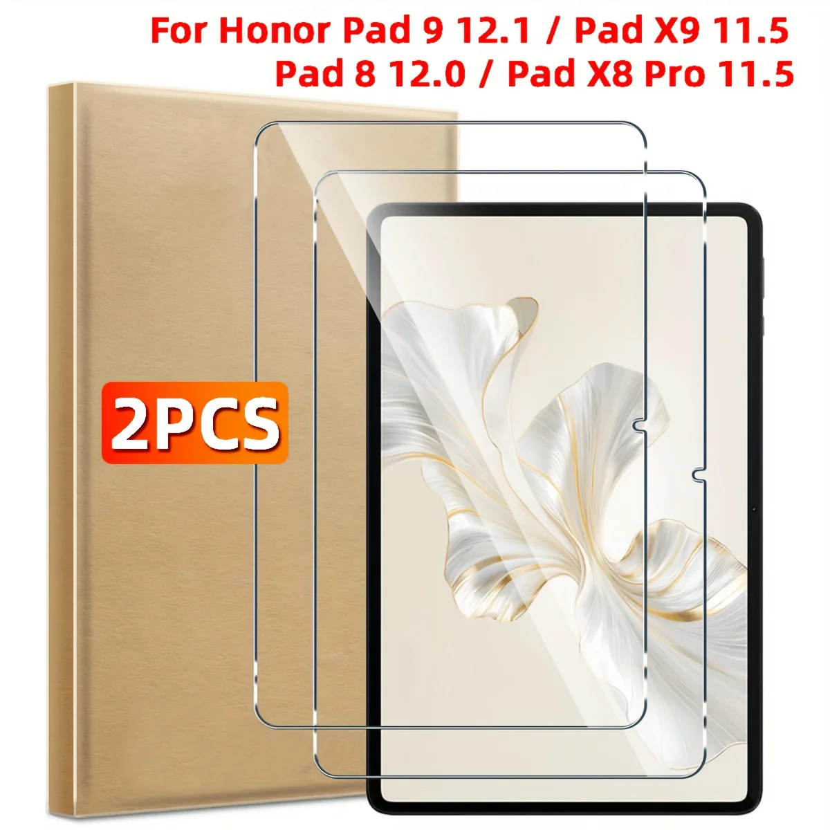 2Pcs Tempered Glass… - image