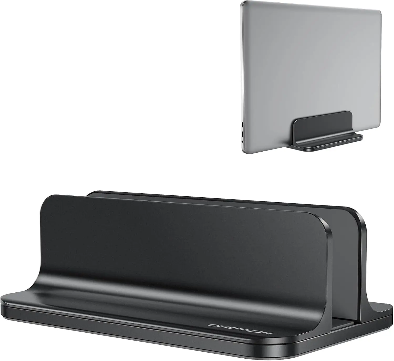 Vertical Laptop Stand Holder, Desktop Aluminum Stand for MacBook with Adjustable Dock Size,Fits All MacBook,Gaming Laptops