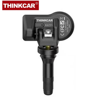 THINKCAR THINKTPMS S3 Car TPMS Tire Pressure Sensor Black Rubber Valve 315MHz 433MHz Program Work with Thinkcar tpms tool