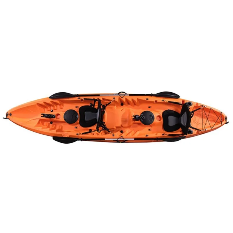 Custom Rotomoulded Two-person Kayak, Suitable for Adult Fishing Trips and River Use