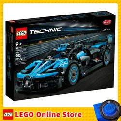 LEGO Technic Bugatti Bolide Agile Blue Racing Car 42162 Model Building Set Race Engineering Toys Sports Vehicle Kit (905pzs)