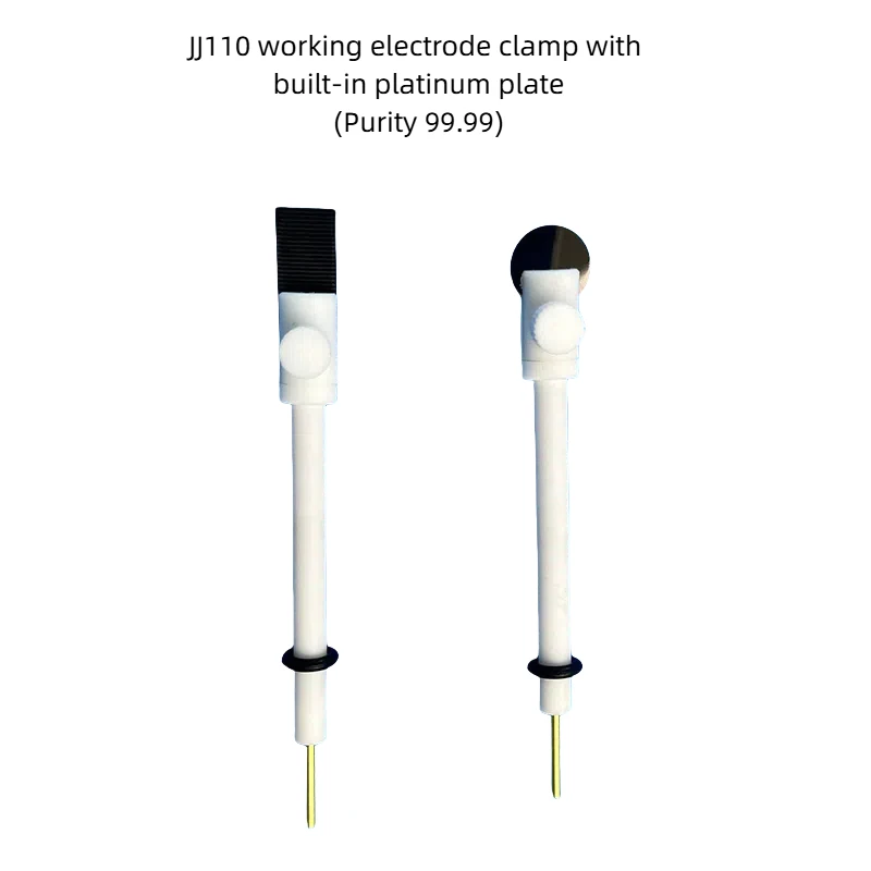 Reinforced 10x15 PTFE Plated Multi-purpose Electrode Holder Platinum Plate Working Electrode Holder Corrosion-resistant