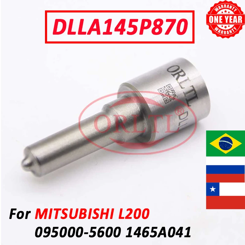

ORLTL DLLA145P870 Форсунка Common Rail DLLA 145 P 870 для MITSUBISHI L200 095000-5600 1465A041