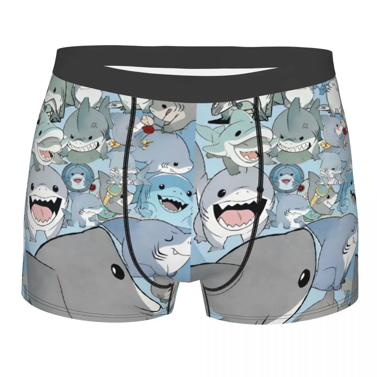 

Humor Boxer Marvel-Rivals Jeff The Land Shark Shorts Panties Briefs Men Underwear PVP Video Game Mid Waist Underpants Male S-XXL
