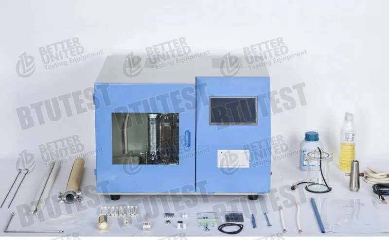 Btutest Gas Sulfur Analyzer 220V with 0.1% to 0.5% FS Accuracy and 1 Year Warranty New 5