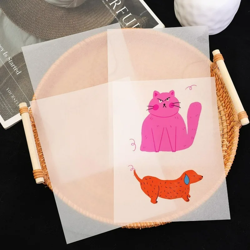 5/10sheet Transparent Heat Shrink Plastic Sheets DIY Keychain Clear Shrink Art Paper for Jewelry Making Children Handmade Crafts - view 5