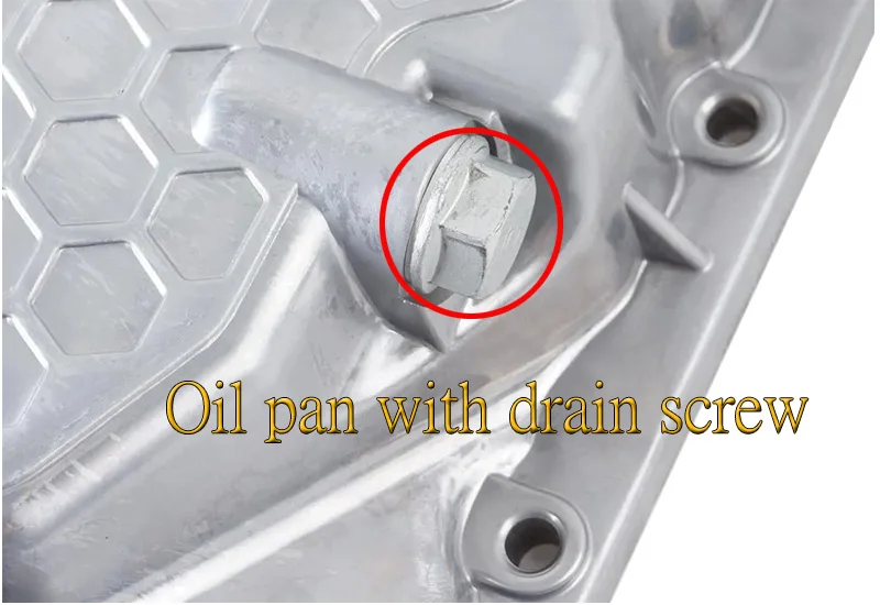 06K103600R All Aluminum Alloy Improved Oil Tray Waste Oil Pan For Audi A1 A3 Q2Q3 TT VW Golf MK7 GTI Sharan Tiguan 06K 103 600 R