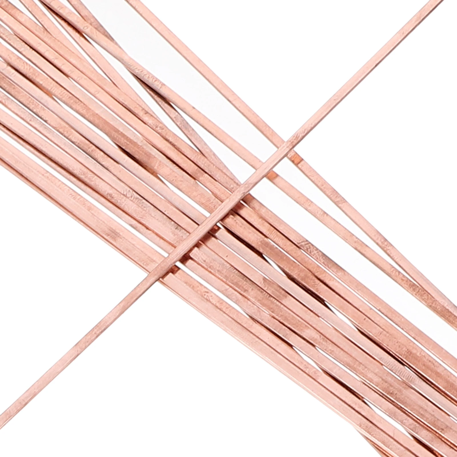 

20pcs Purple Copper Welding Wire For Brazing Copper Brass Joints Smooth Repairing Rod Flux Cored Silver Golden Tone Welding Rod