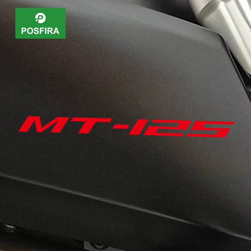 

POSFIRA Vinyl Motorcycle Sticker Waterproof Decals for Yamaha MT125 MT 125 MT-125 2025 2024 2023 2014-2022 Accessories Stickers