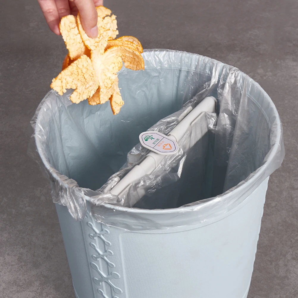 

Garbage Sorting Clip Bathroom Trash Clips Detachable Holder Bin Clamp Stand for Bags Hanging Rack