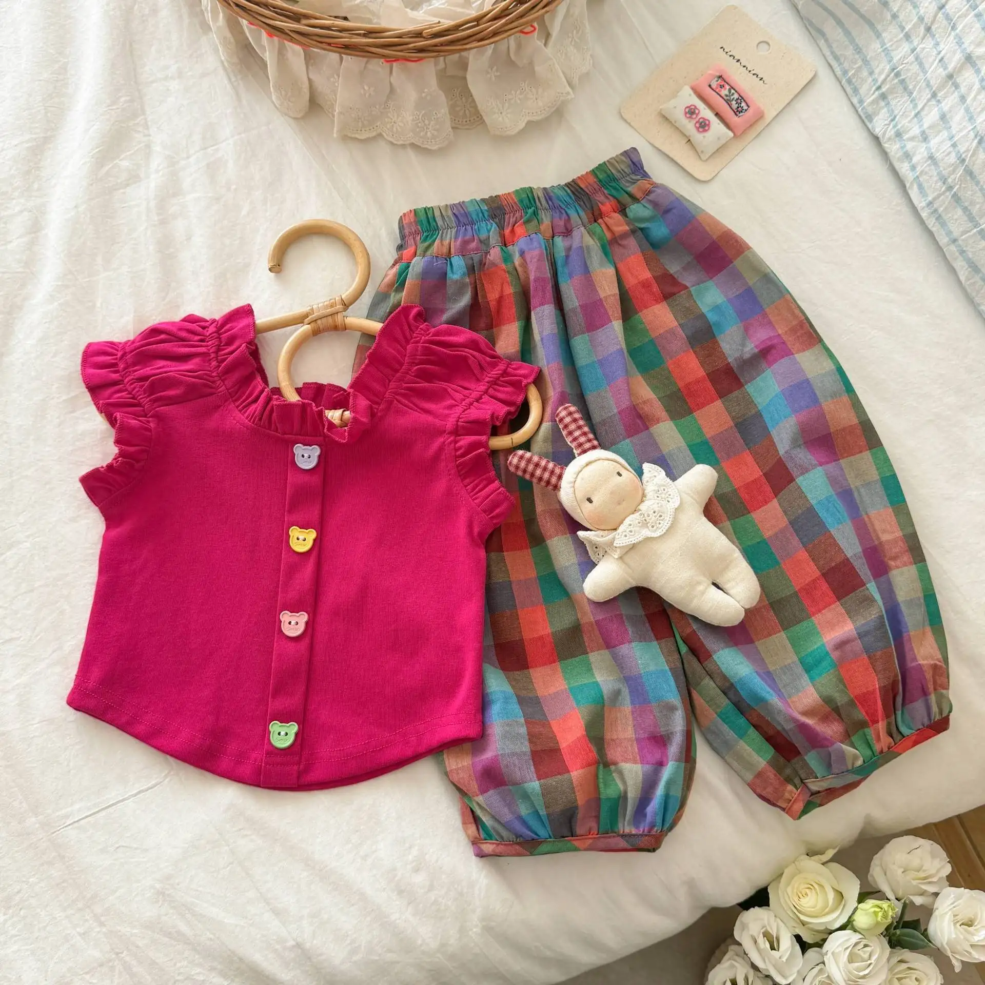 Girls Summer Set 2026 New Stylish Little Girl Baby Unique Pretty Clothes Kids Very Beautiful Summer Outfit