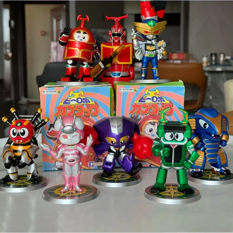 Bandai b-robô kabutack série q edição caixa cega original bnfIGURE figuras de ação modelo kabutack tutoriena caixas mistéricas brinquedos