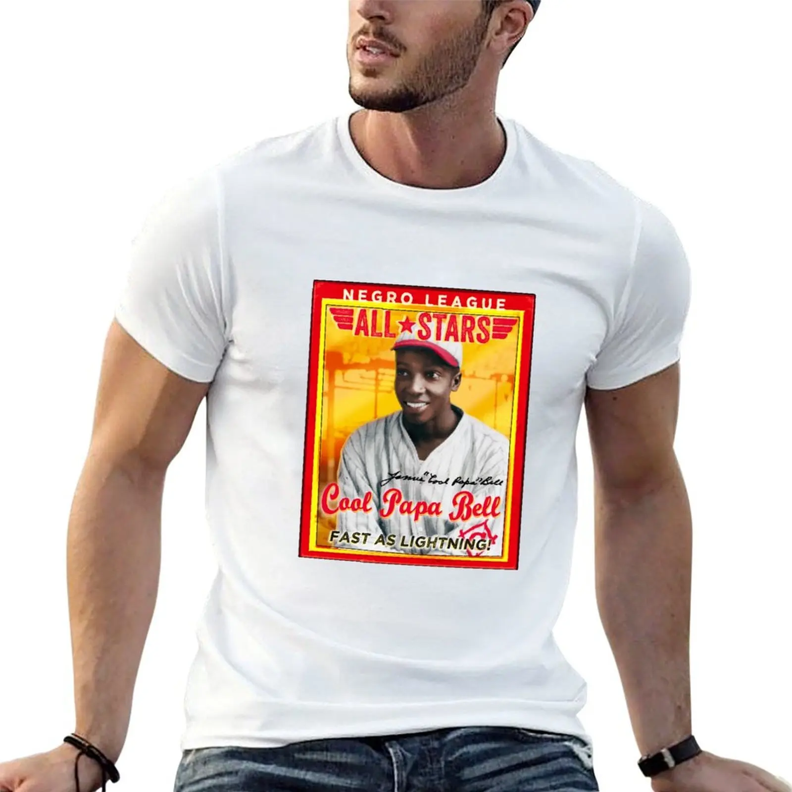 

Cool Papa Bell T-Shirt man t shirt graphic cotton t shirt man T-Shirt