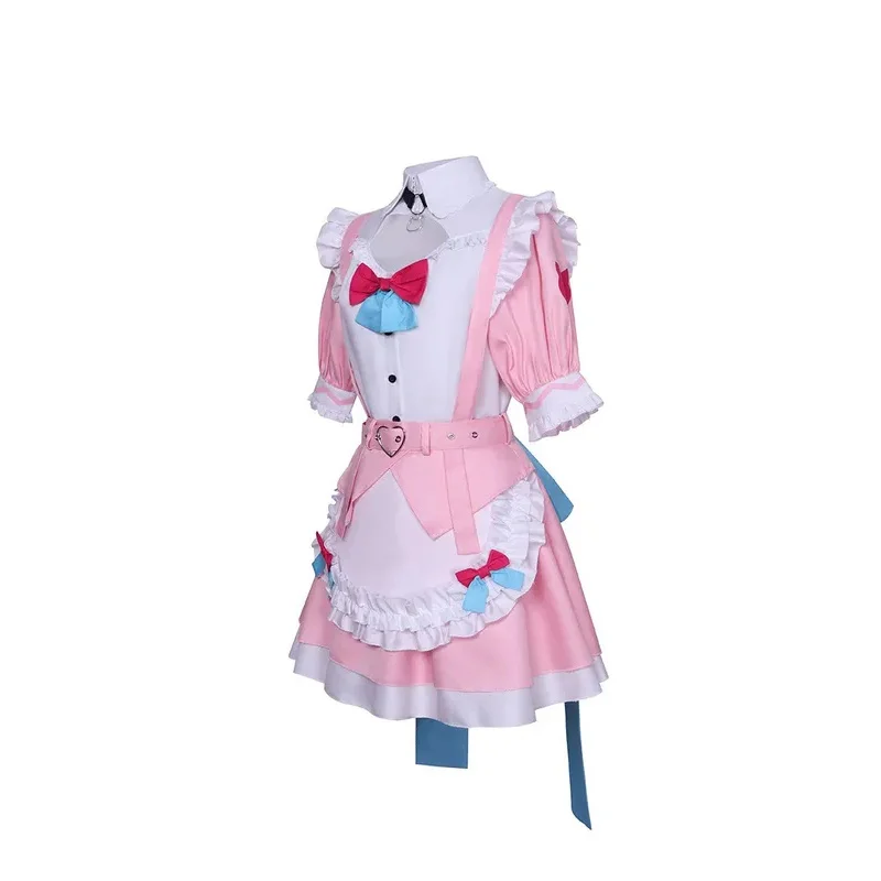 

A;3\v,7'd/Sweet Lolita Yuuki Sakuna Maid Dresses Girls Anime Cosplay Costume Women Halloween Party Uniforme Performancw.3;v'6\b/