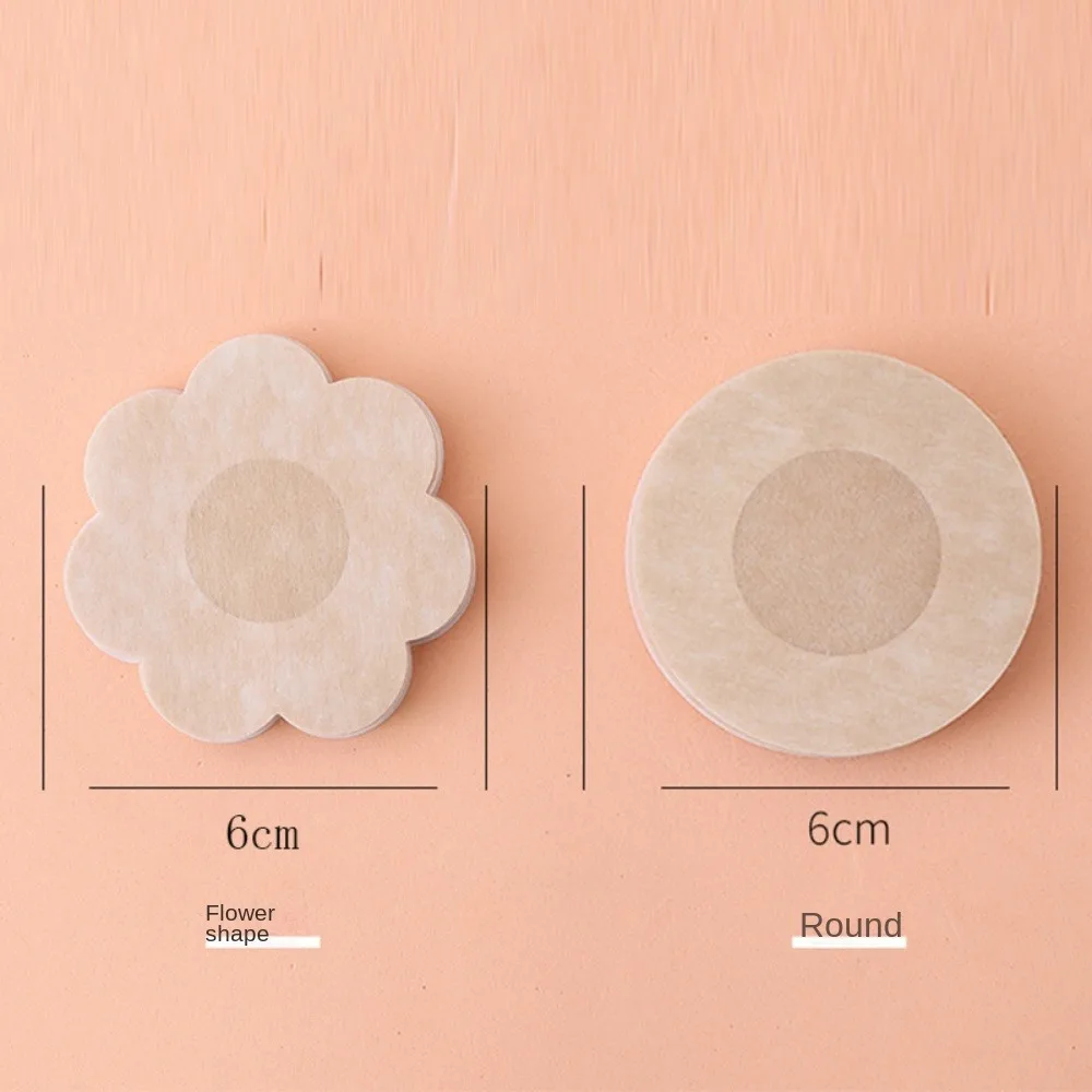 Non-woven Nipple Cover Stickers Safe Self-Adhesive Invisible Disposable Invisible Chest Sticker Chest Paste Patch