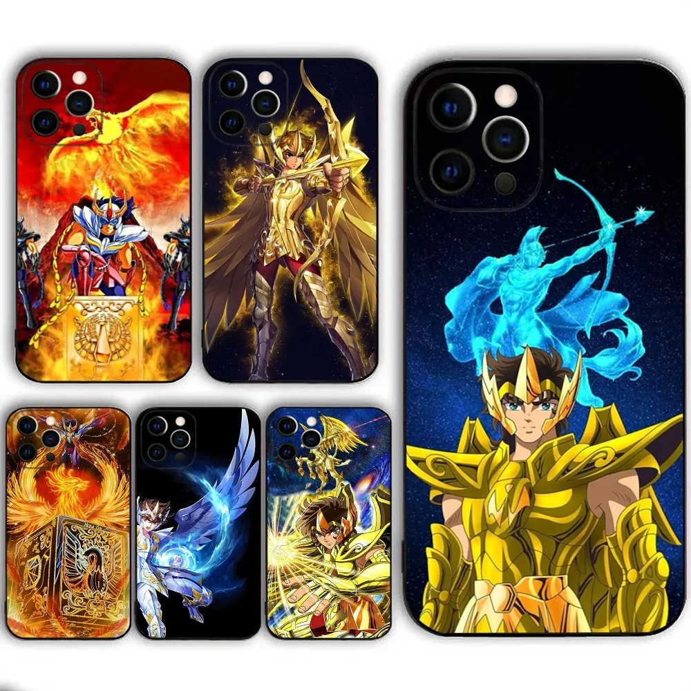 S-Saint Seiya Knights Of The Z-Zodiac Phone Case  For IPHONE 15,13,14,12,Mini ,11, Xr, X ,Xs Pro Max 8, 7 Plus Back Cover