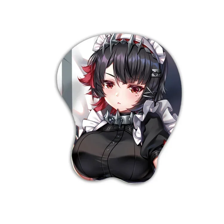 NEW Game Zenless Zone Zero Ellen Joe 3D Soft Silica Gel Mouse Pad Wrist Rest Keyboard Cosplay Desktop Playmat 22X26cm