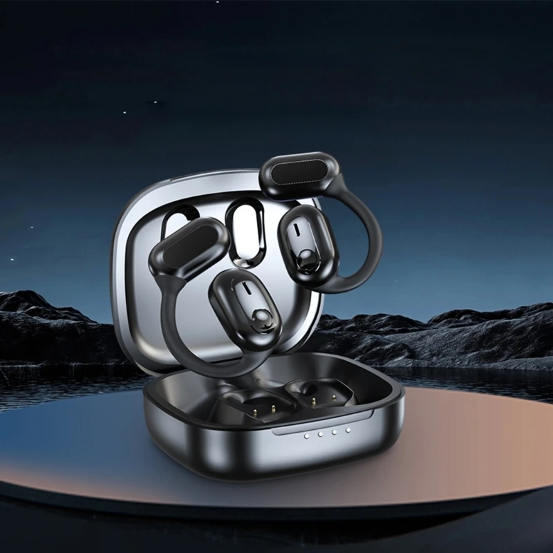 سماعات أذن لاسلكية LY7 سماعات أذن مفتوحة للاستماع السلس سماعات أذن طويلة الأمد سماعات رياضية E8BA