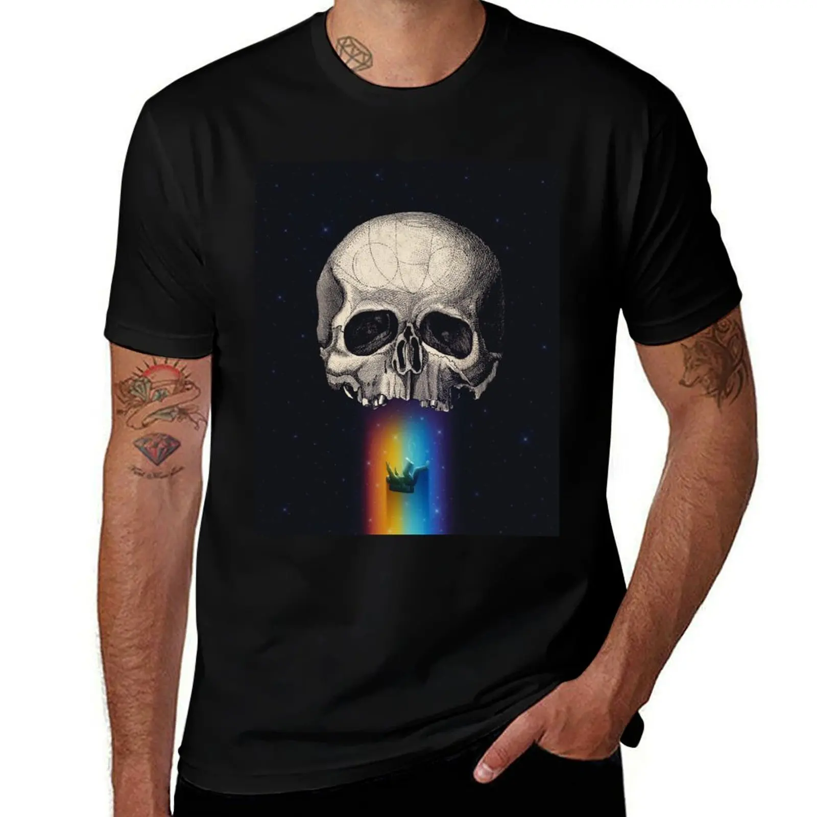 

Iridescent Oblivion T-Shirt vintage graphic tee graphic t shirt vintage baggy shirts mens clothes