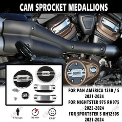 Per Pan AMERICA 1250 S PA1250 Sportster S RH1250S accessorio moto camma pignone medaglioni Nightster 975 RH975 2022-2024