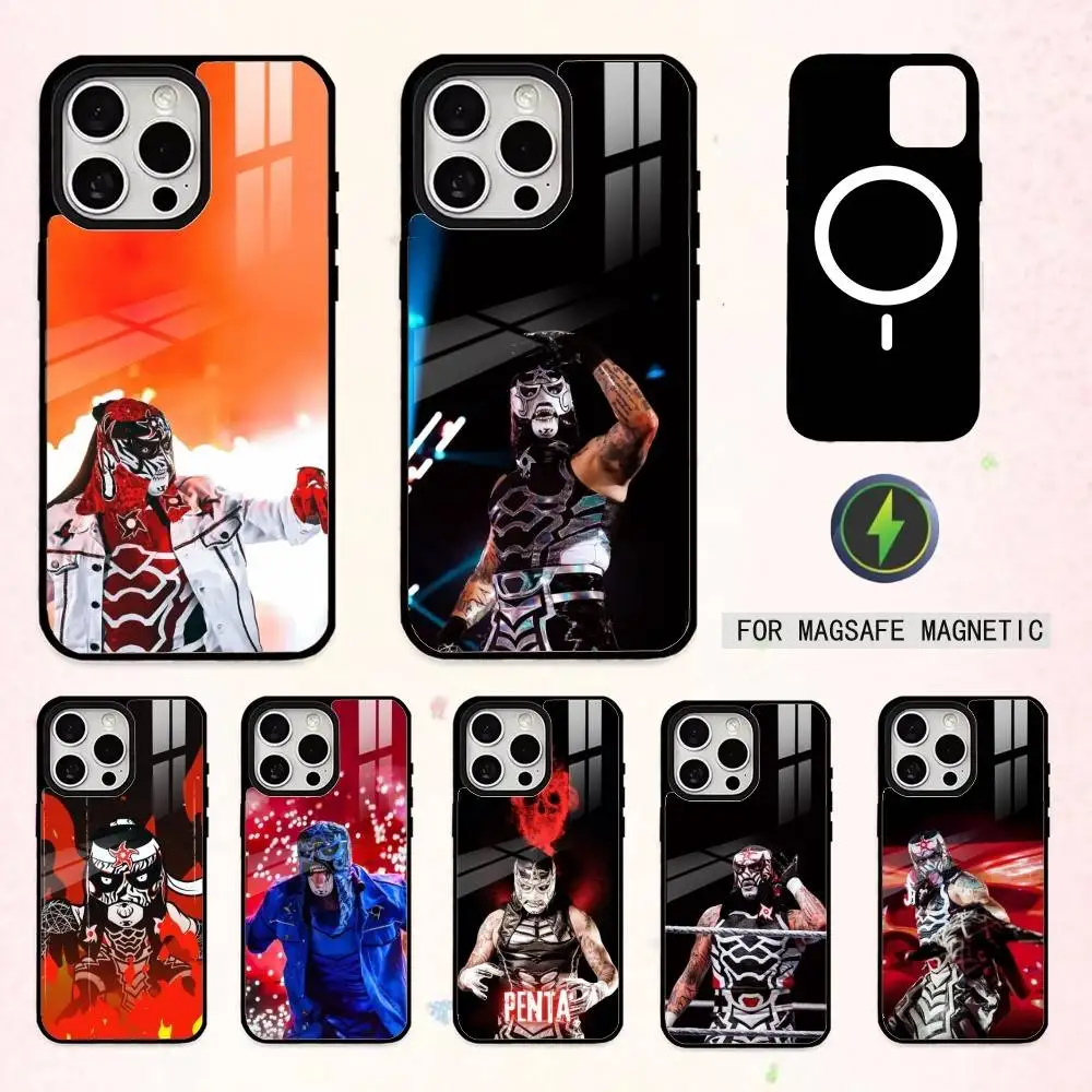 

P-Penta Zero M-Miedo Phone Case For iPhone17,16,15,14,13,12,11 Plus,Pro Max Magnetic For Magsafe Wireless Charging