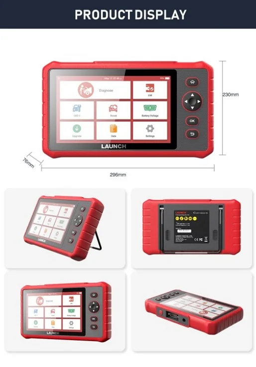 Nieuwe Aankomst Lancering X431 CRP909 909X909 Obd2 Scanner Volledige Systemen Auto Diagnose Scanner Voor Alle Auto 'S