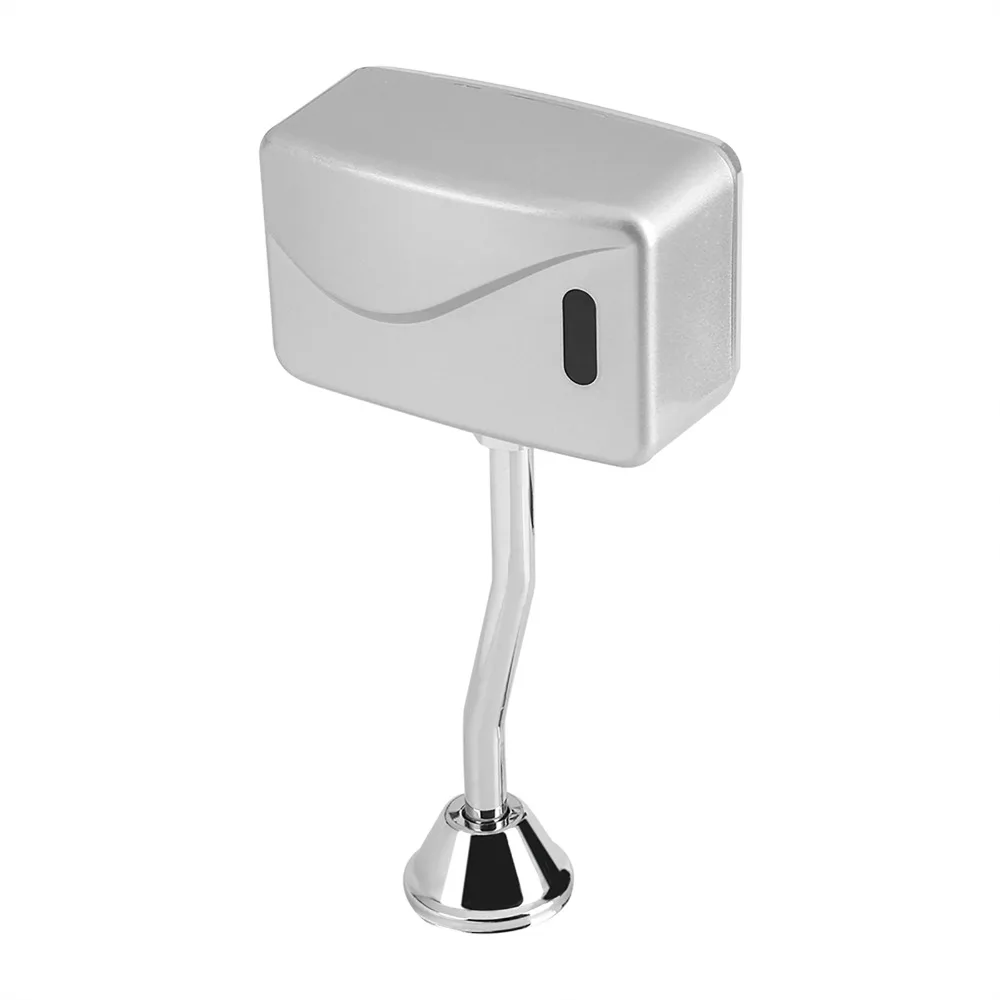 Wall Mounted Urinal Flush Valve Exposed Design Automatic Sensor Flush Valve Infrared Sensor Touchless Toilet Flush Valve