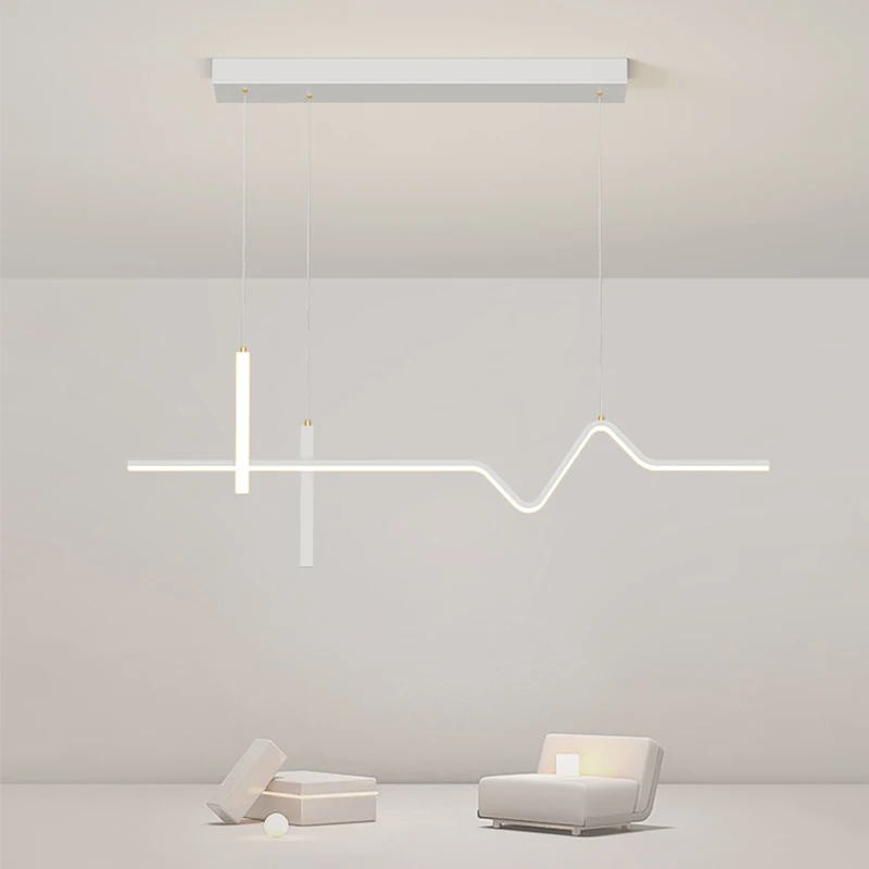 Moderne Minimalistische Led Kroonluchter Hanglamp Voor Eetkamer Keuken Bar Restaurant Huisdecoratie Verlichtingsarmaturen