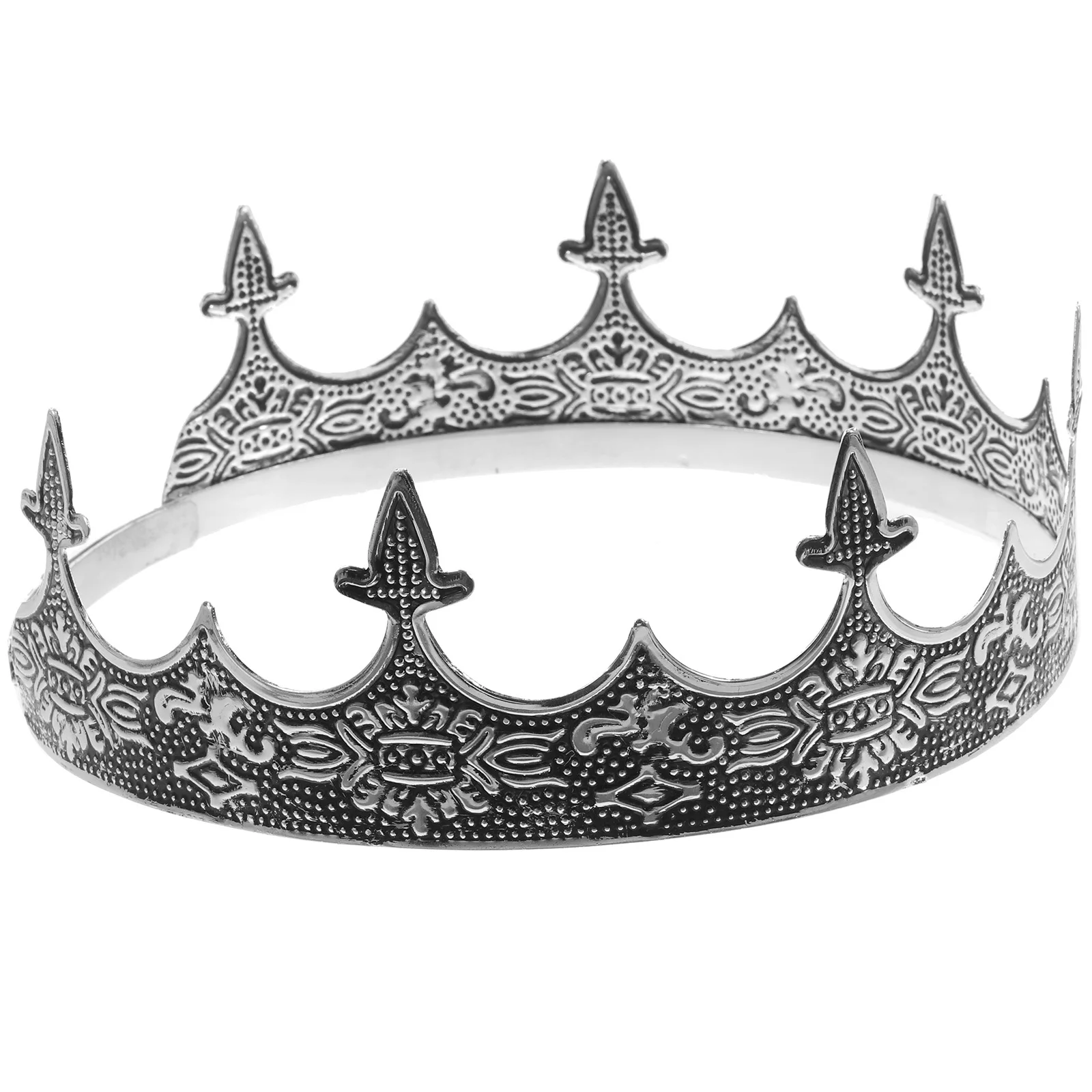 Beaupretty Golden Headband for Men Women Gothic Medieval Costume Accessory Cosplay Party Retro Headdress Jewelry