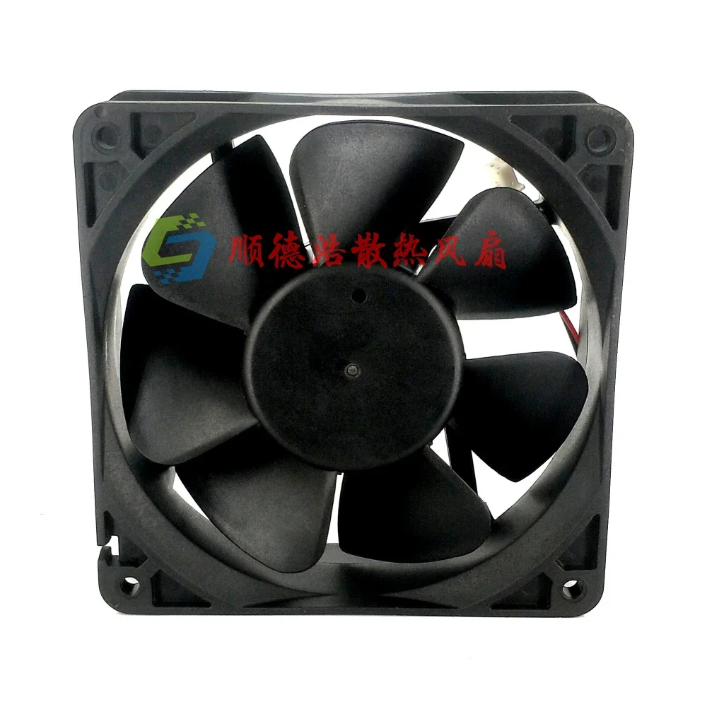 Free shipping X.W-1238M24S Inverter Cooling Fan DC 24V 0.3A 12038 12CM 120*120*38mm 2 Wires