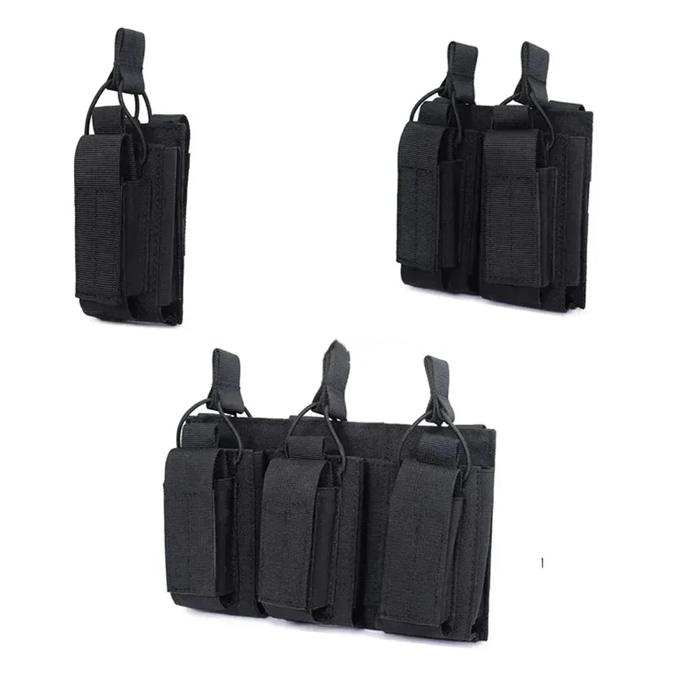 

Открытые подставки для журналов M4 M14 M16 AK AR, одинарные двойные тройные подставки для журналов Molle, охотничьи двухслойные подставки для журналов