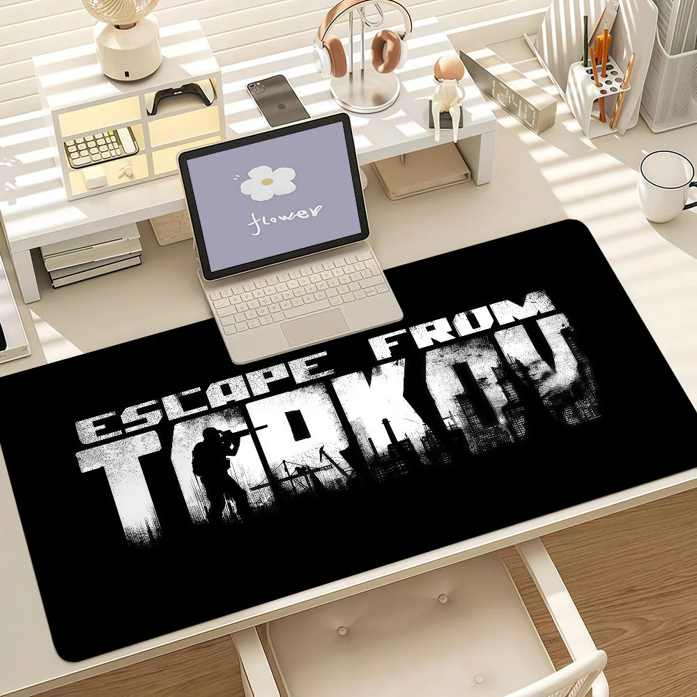 Escape From Tarkov Game Large Gaming Mouse Pad, Anti‑Slip Rubber Desk Mat Keyboard Pad Laptop Computer Home Gaming Desktop Decor