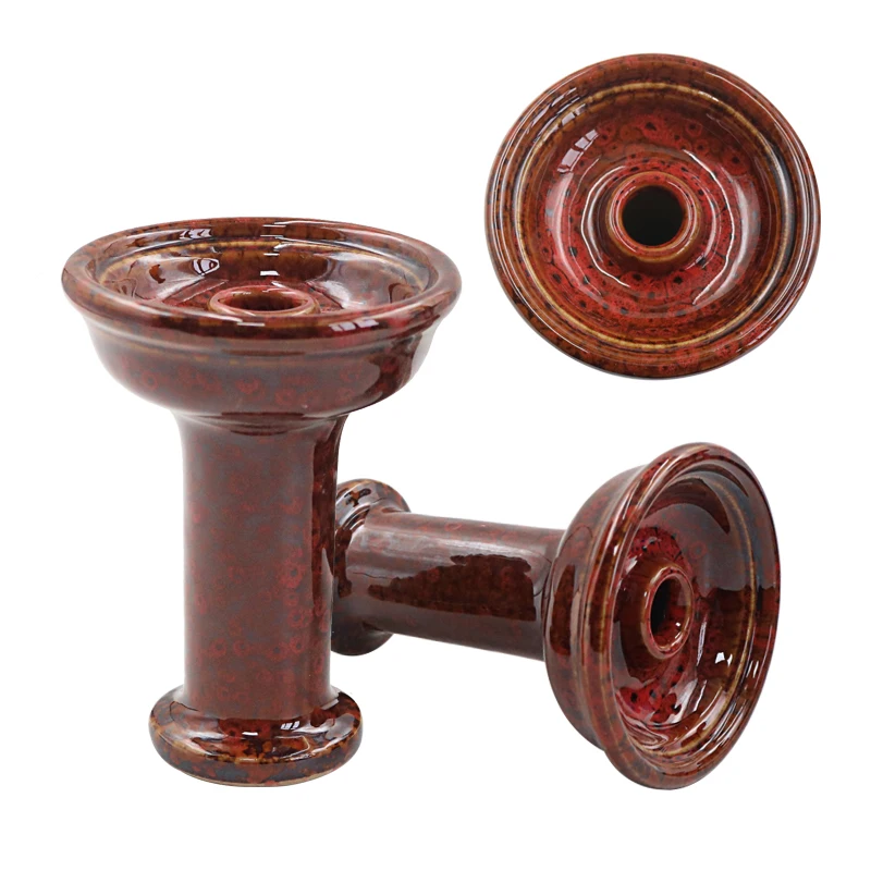 

SY 1PC New Design Hookah Ceramic Bowl Shisha Head Nargile Charcoal Holder Heat Keeper Chicha Smoking Accessories