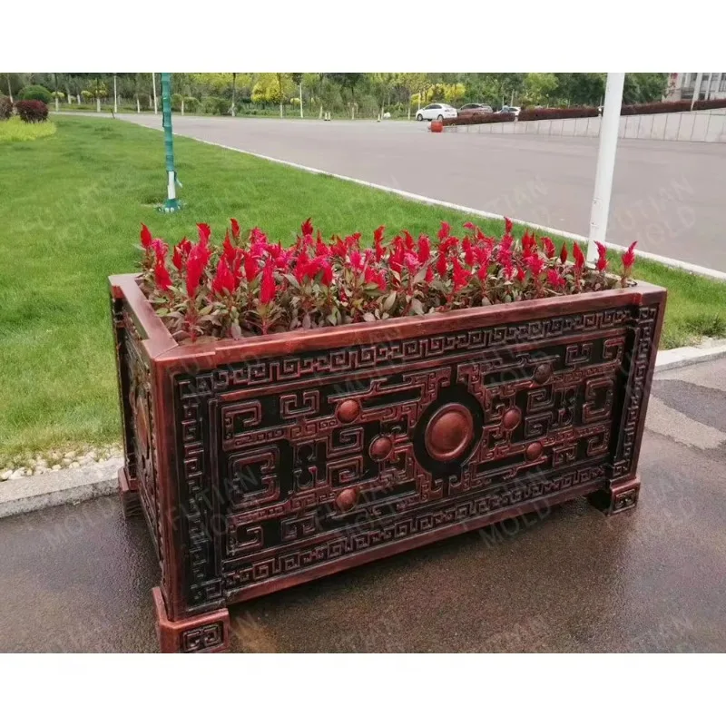 Fast Delivery Ready-made Concrete Flower Pot Mould Precast Concrete
