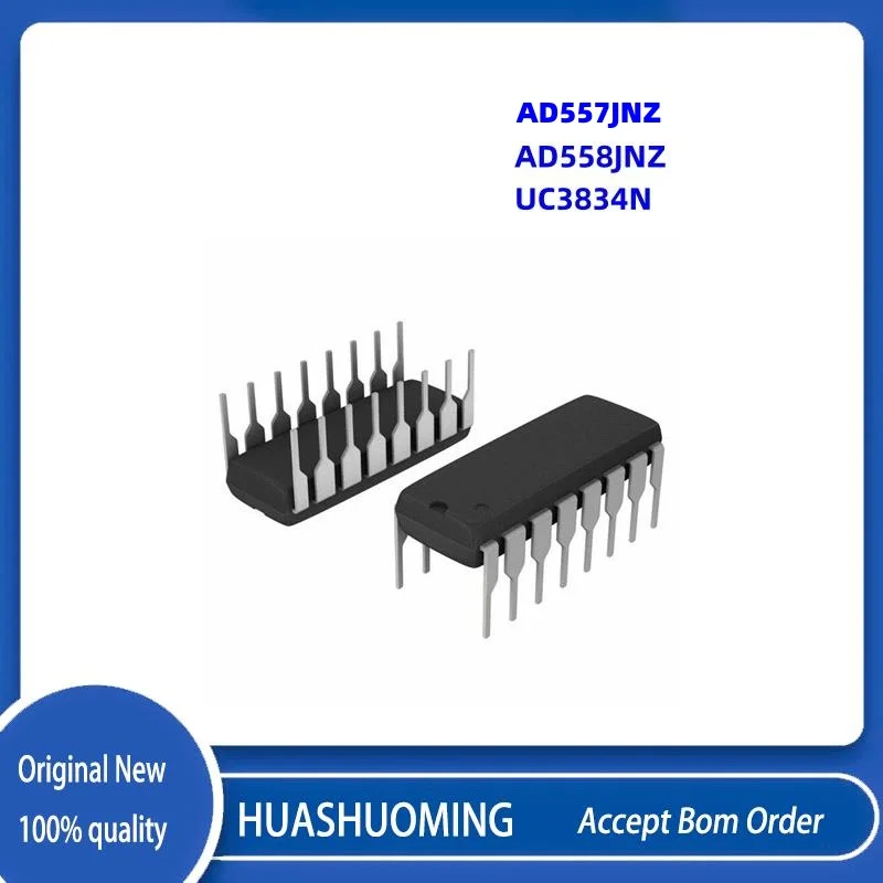 

НОВЫЙ 5 шт./лот AD558JNZ AD557JNZ AD557 AD558 UC3834N UC3834 DIP-16