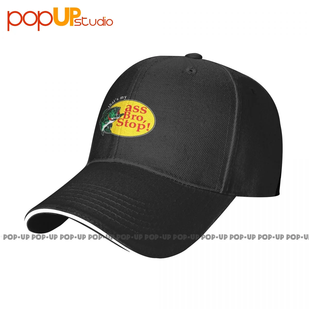 That’S My Ass Bro Stop P-03 Sandwich Cap Baseball Cap Trucker Hat Unisex All-Match Comfortable