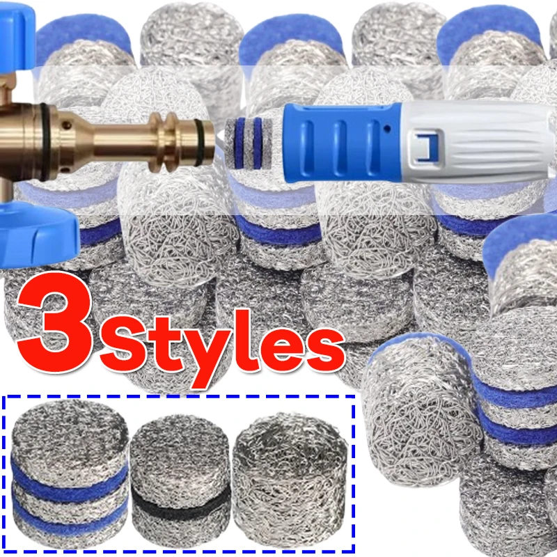 1/2/5pcs Foam Gun Nozzle Orifice Mesh Nozzle Tip for High Pressure Snow Foam Gun Parts Richer Foam Making Filters