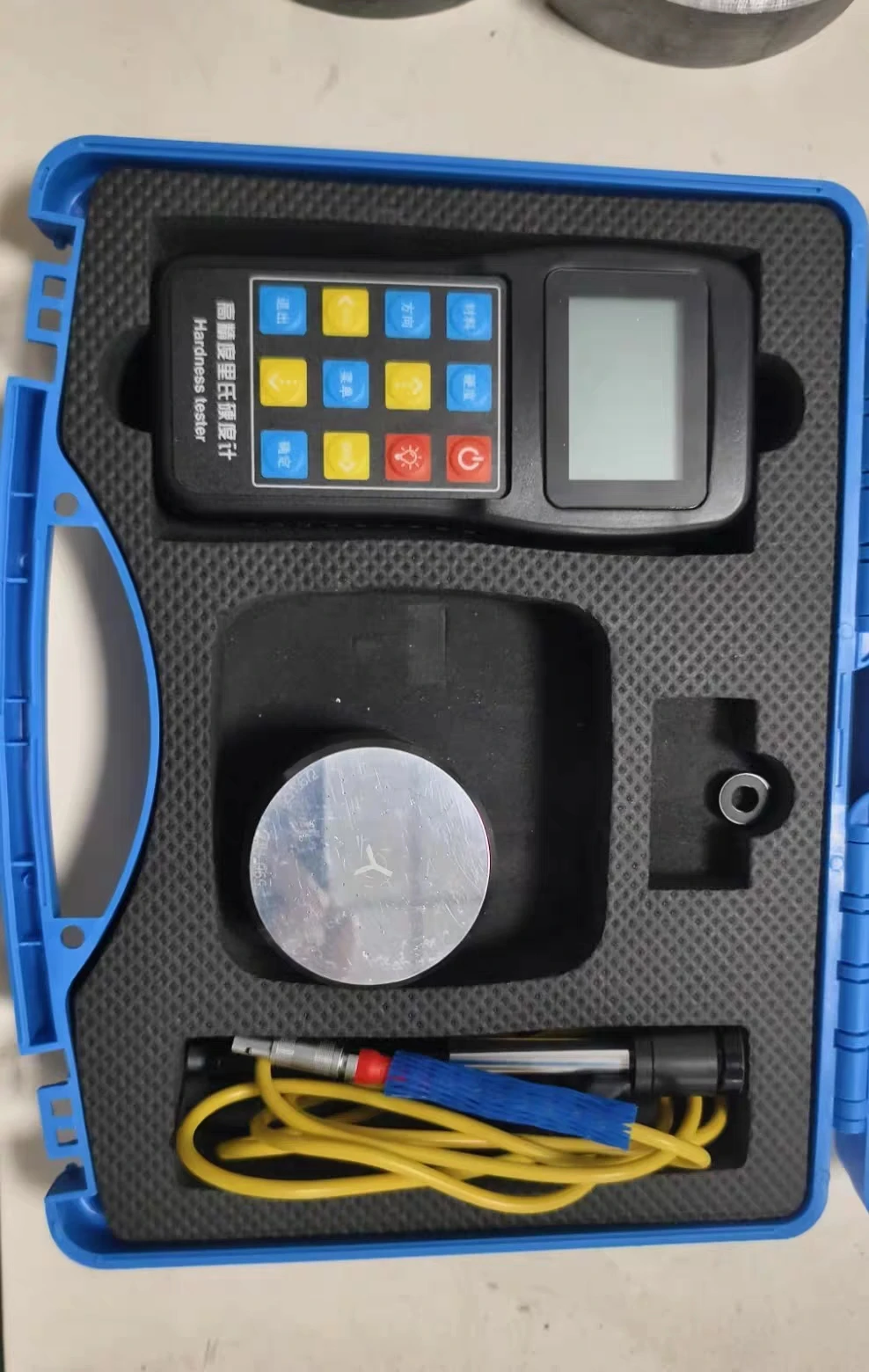 JITAI7100 Portable Digital Hardness Tester Handheld Rebound Hardness Meter for Metal Steel Hardness Testing