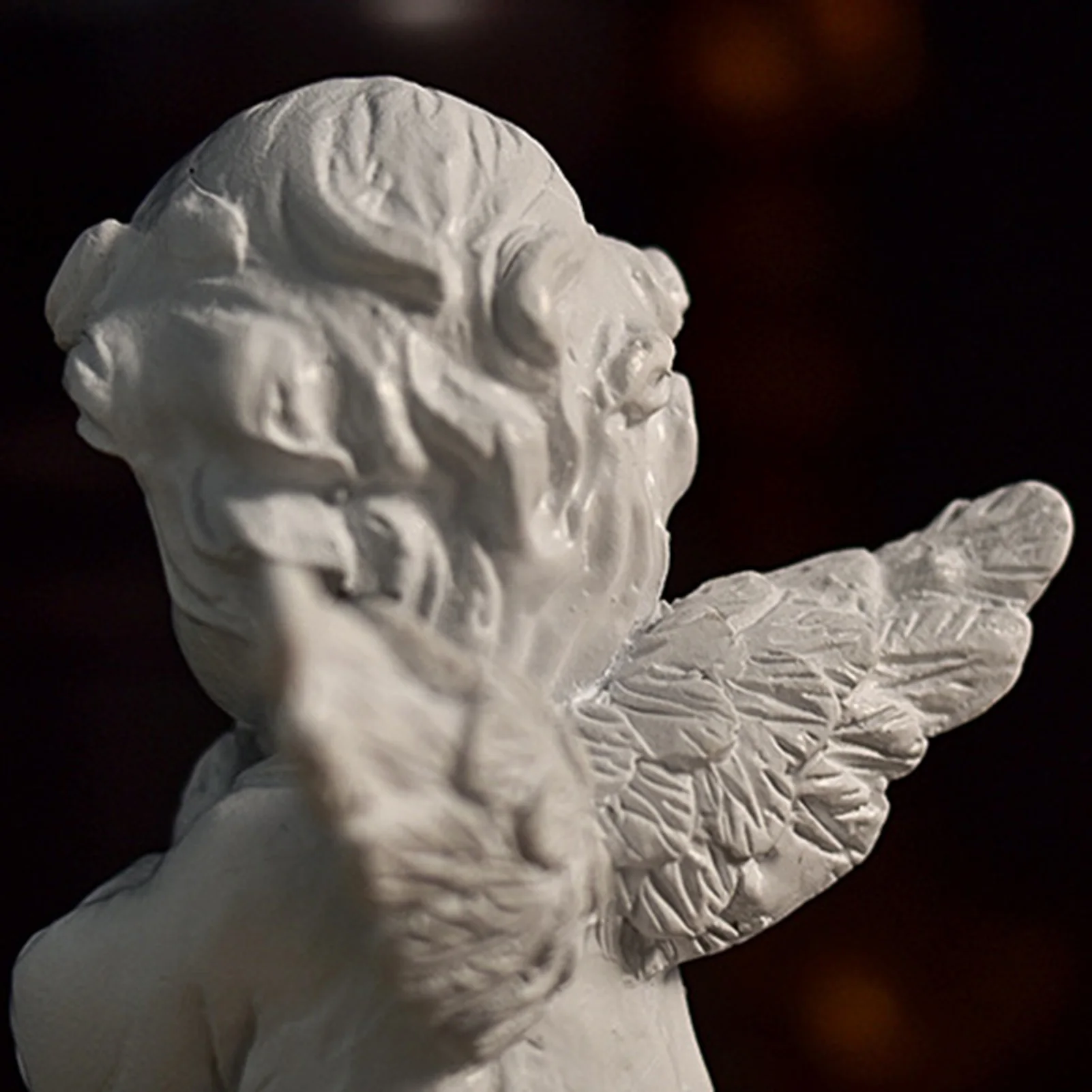 الشمال نمط سطح المكتب الديكور الإبداعية الملاك فتاة تمثال راتنج مكتب طاولة طعام خزانة الموقد الديكور الحلي 1 قطعة