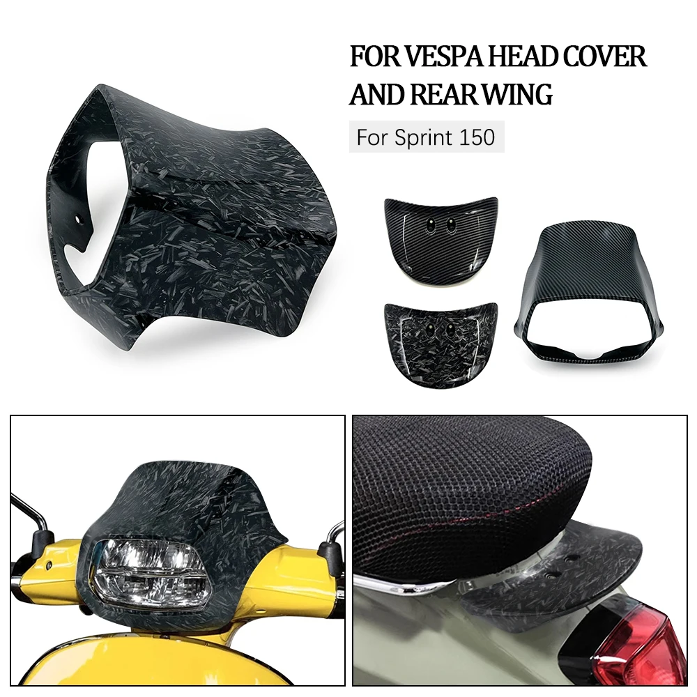 

Headlight Frame Cover Fit for VESPA Sprint 150 ABS Motorcycle Head Light Cover Guard Protector