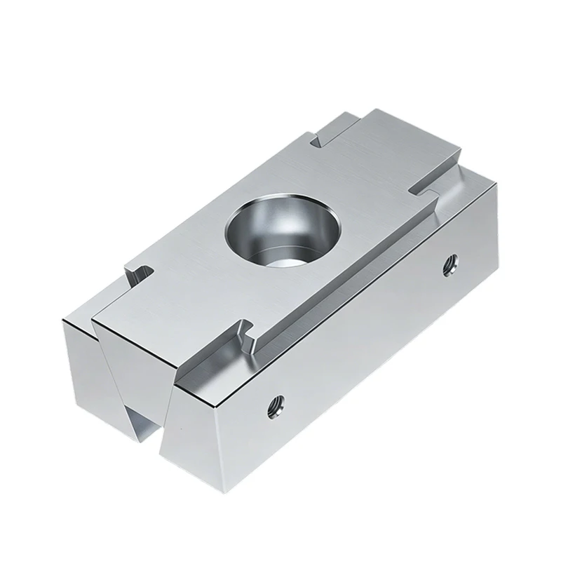 1 PCS M6 M8 M10 Bidirectional Extended OK Fixture Clamp Wedge Multi-Station Pneumatic Side Expansion Clamping Block Vise CNC