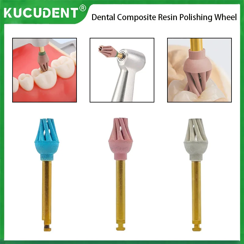 

1Pc Dental Rubber Eagle Polisher Diamond Composite Resin Spiral Flex Brush Kit RA Coarse/Medium/Fine Dentistry Polishing Tools