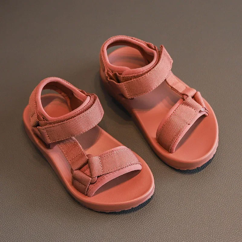 Kids Sandals Summer Sport Flat Comfortable Boys Beach Sandals Children Girls Toddler Sandals Little Girl Shoes SMG103