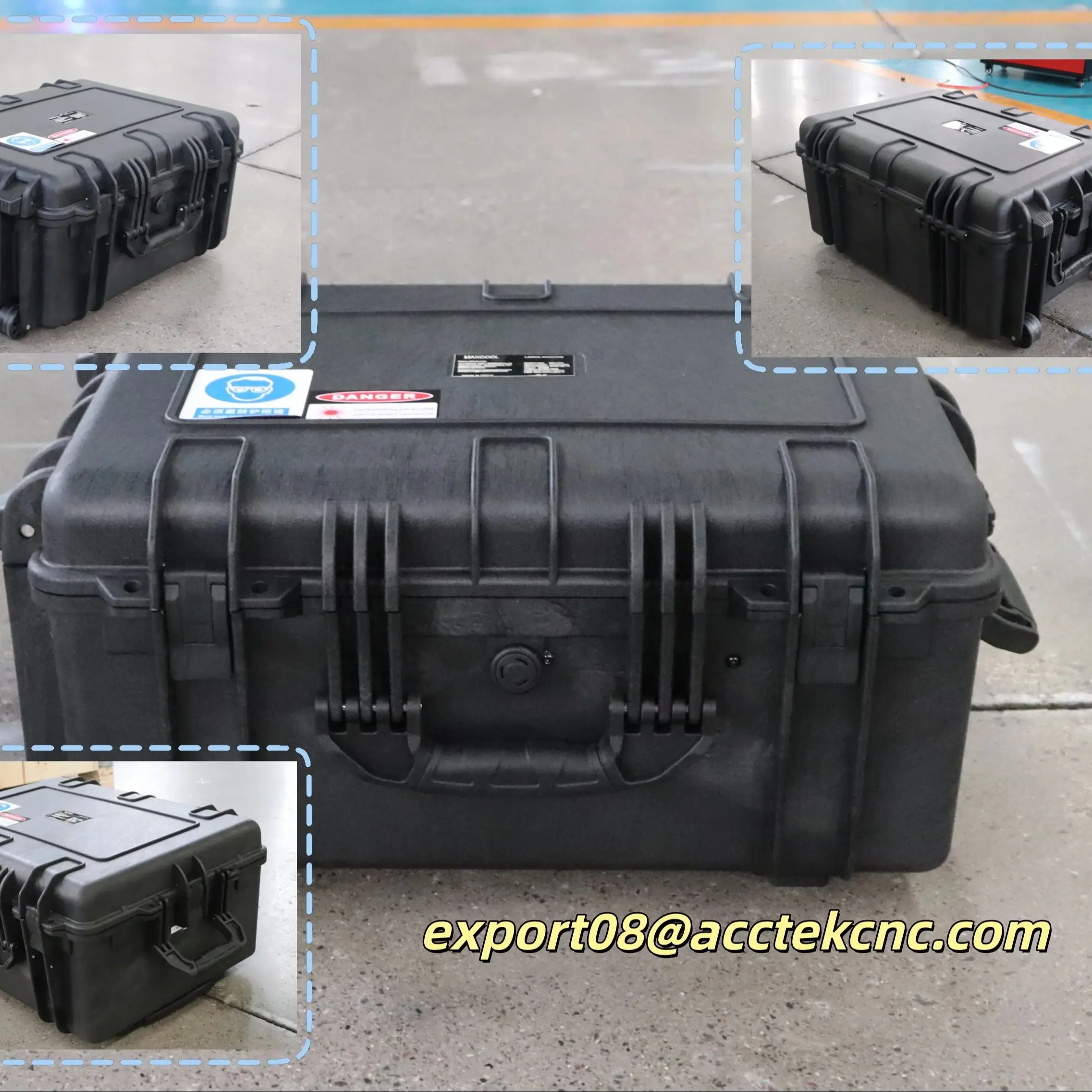 Pulsed Laser Portable Laser Cleaning Machine Laser Luggage Multi-power Suitcase Laser Cleaning Machine For Metal Cleaning
