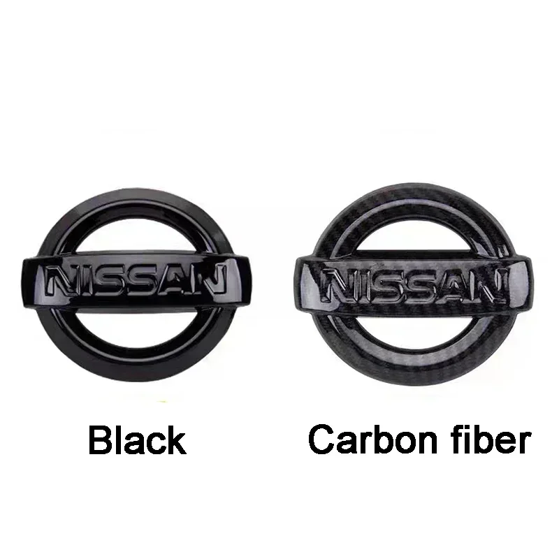 1 قطعة ABS لنيسان قاشقاي J11 J10 X درب ملاحظة جوك سنترا باترول ميكرا ليف عجلة توجيه سيارة مركز شعار ملصقات