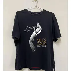 Vintage Miles Davis Logo  Men S 5XL T Shirt 1NG719 long or short sleeves