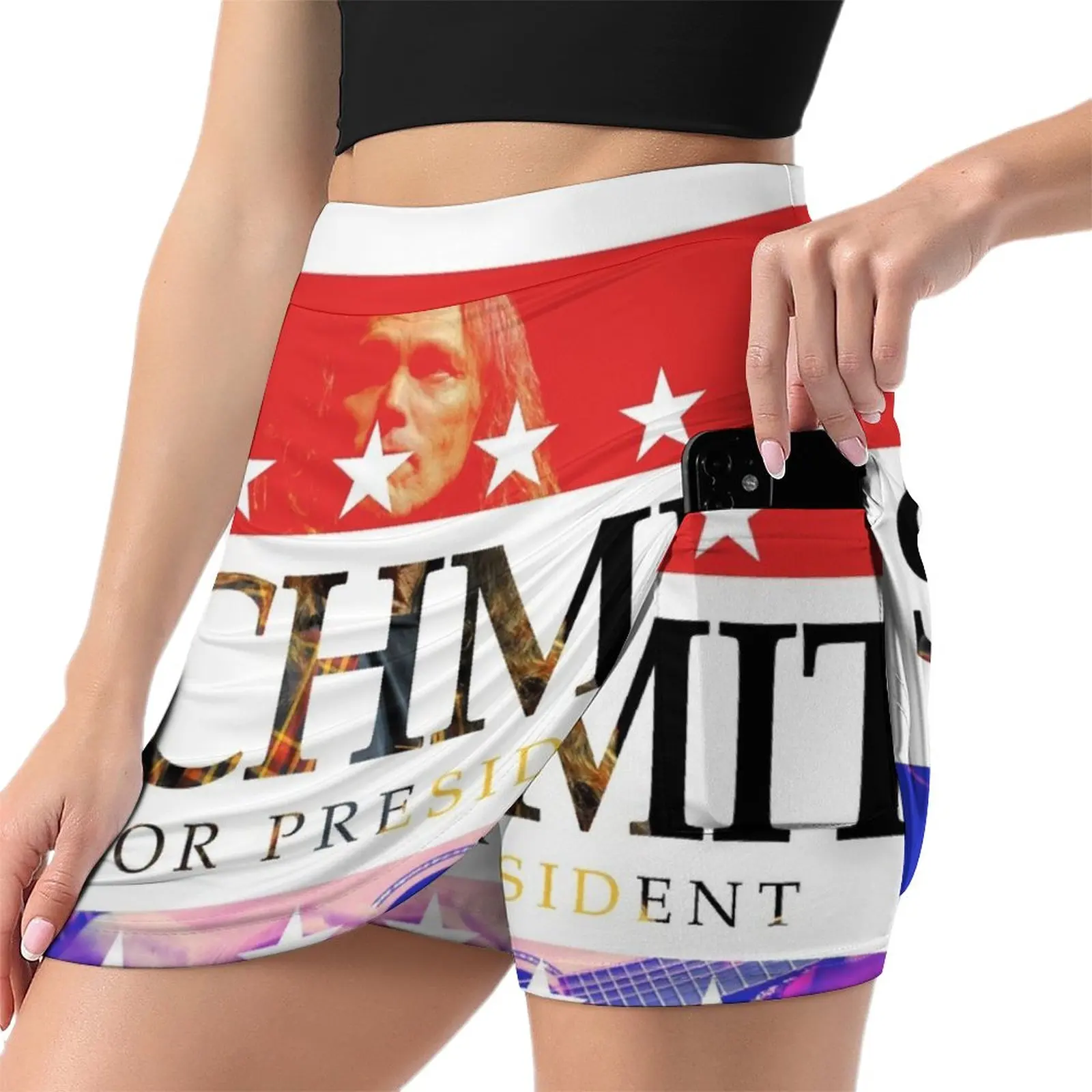 Timothy For President 2024 Light proof trouser skirt korean clothes ladies korean fashion fairy grunge luxury women's skirt